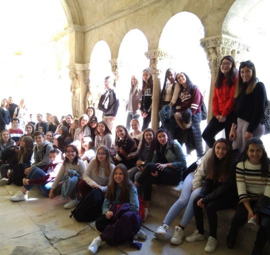 Intercambio con Martigues, los alumnos franceses en España.