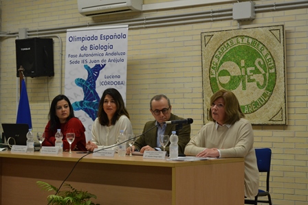 Celebración de la fase autonómica andaluza de las Olimpiadas Españolas de Biología. 2020