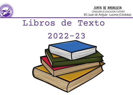 Libros de texto curso 2022/2023